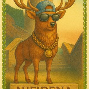 Edizione Limitata "Aufindea Animals" – Formato A5 (148 × 210 mm) CERVO