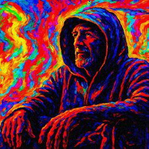 UOMO SULLA SEDIE A ROTELLE